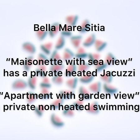 Bella Mare Sitia Daire Dış mekan fotoğraf